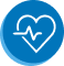 Electrocardiogram (EKG or ECG) icon
