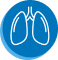 Pulmonary function test (PFT) icon