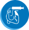 Right heart catheterization (RHC) icon