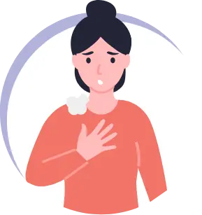 Illustration of Shortness of Breath