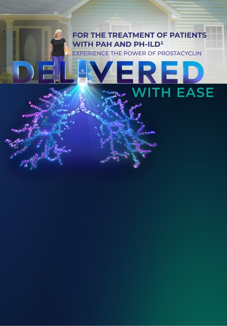 The power of prostacyclin delivered with ease